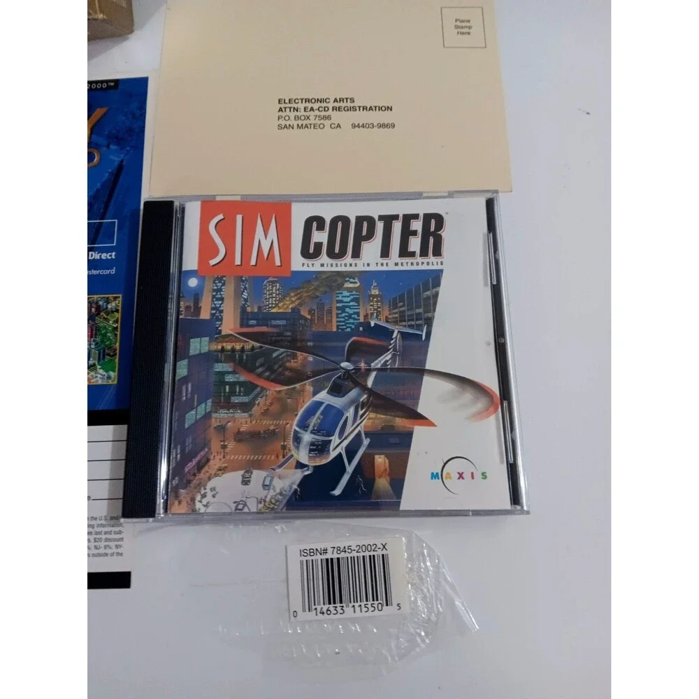 SIM Copter Maxis Windows 95 Cd-rom